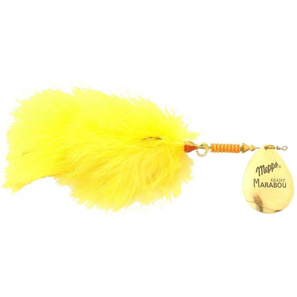 Mepps Giant Marabou Bucktail Gold Gelb 40g